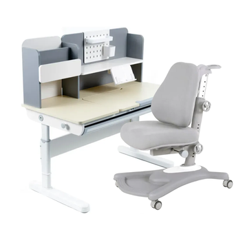 Комплект меблів Fundesk Ginepro Grey + дитяче крісло Fundesk Sorridi Grey 1345509фото