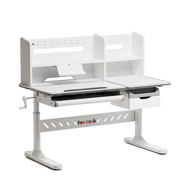 Комплект мебели Fundesk Fiore II Grey + Fundesk Fresco Grey 2500043-808668фото