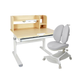 Комплект мебели Fundesk Invito Grey + детское кресло Cubby Bunias Grey 1656702 фото 1