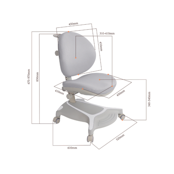 Комплект меблів FunDesk Sentire Grey + FunDesk Adonis Grey 7657698-800819фото