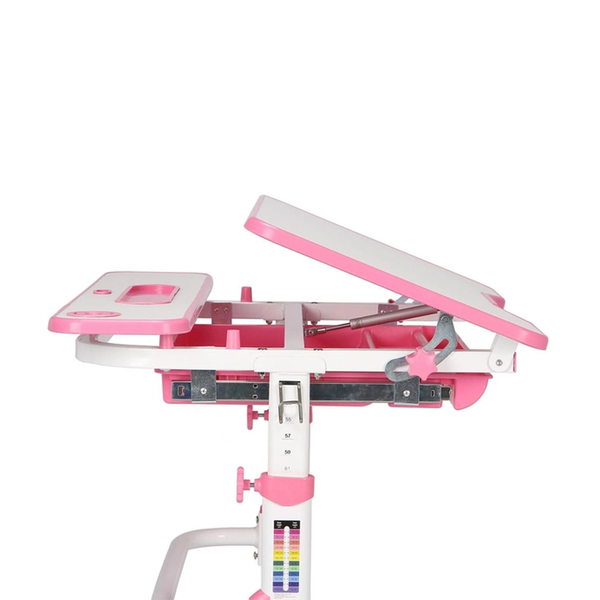 Комплект для дівчинки парта Cubby Fressia Pink + комп'ютерне крісло FunDesk LST3 Grey 548999фото
