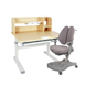 Комплект мебели Fundesk Invito Grey + детское кресло Fundesk Leone Grey 1656708 фото 1