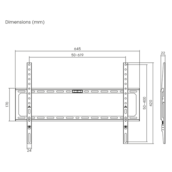 Кронштейн ITech PLB-64 37"-86" PLB-64фото