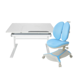 Комплект мебели Fundesk Dolore Grey + детское кресло Cubby Bunias Blue 178901фото