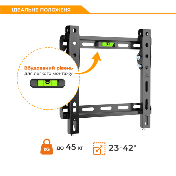 Кронштейн ITech PN2T діагональ 23"- 42" PN2Tфото