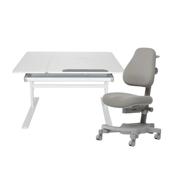 Комплект меблів Fundesk Dolore Grey + дитяче крісло Cubby Solidago Grey 178904фото