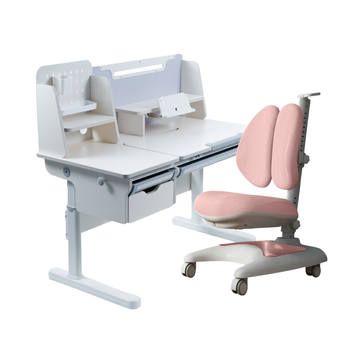 Комплект меблів Cubby Ammi Grey + дитяче крісло FunDesk Premio Pink 3695759фото