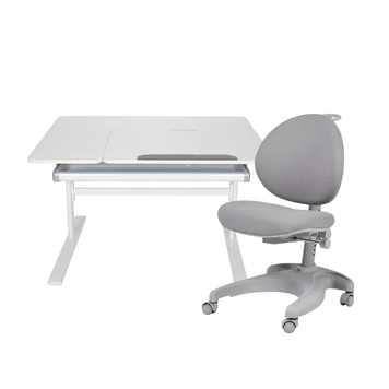 Комплект меблів Fundesk Dolore Grey + дитяче крісло Fundesk Cielo Grey 178906фото