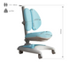 Комплект меблів Cubby Ammi Grey + дитяче крісло FunDesk Premio Blue 3695760 фото 12