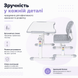 Комплект парта + стілець трансформери Piccolino III Grey-w FunDesk 515966 фото 4