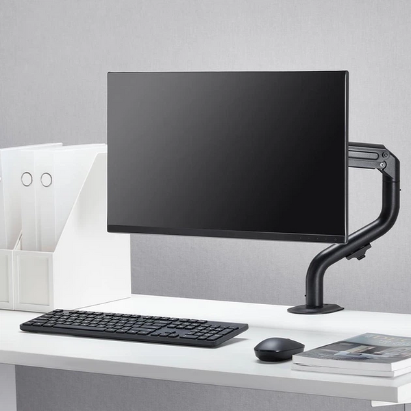 Комплект: стіл з електричним регулюванням висоти Itech MT12BW + настільний кронштейн для монітора Brateck LDT71-C012N MT12BW+LDT71-C012Nфото