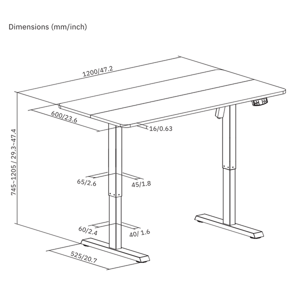 Комплект: электрический стол ITECH MT12BW + офисное кресло Forma MT12BW+Formaфото