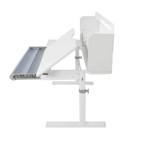 Комплект меблів Fundesk Dolore Plus Grey + дитяче крісло Cubby Bunias Blue 198901фото