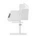 Комплект меблів Fundesk Dolore Plus Grey + дитяче крісло Cubby Bunias Blue 198901 фото 4