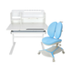 Комплект меблів Fundesk Dolore Plus Grey + дитяче крісло Cubby Bunias Blue 198901 фото 1