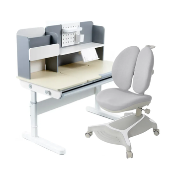 Комплект мебели Fundesk Ginepro Grey + детское кресло Cubby Bunias Grey 1345502фото