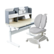 Комплект мебели Fundesk Ginepro Grey + детское кресло Cubby Bunias Grey 1345502 фото 1
