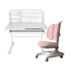 Комплект меблів Fundesk Dolore Plus Grey + дитяче крісло Fundesk Premio Pink 198911 фото 1