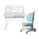 Комплект меблів Fundesk Dolore Plus Grey + дитяче крісло Fundesk Premio Blue 198912 фото 1