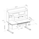 Дитячий стіл-трансформер Cubby Toru Grey + стілець FunDesk SST2 00230411 фото 9