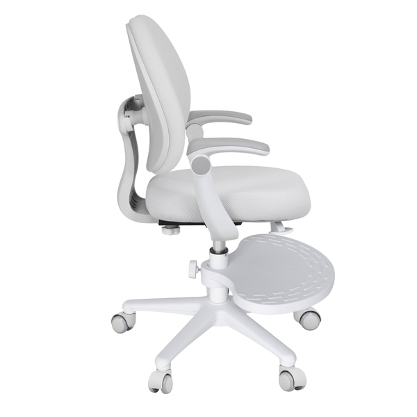 Стол с электрической регулировкой высоты ITech White (MT12BW) и кресло FunDesk Buono Grey MT12BW+Buono-Greyфото