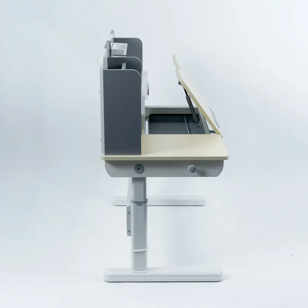 Комплект меблів Fundesk Ginepro Grey + дитяче крісло Cubby Magnolia Grey 1345503фото