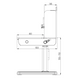 Комплект меблів Fundesk Ginepro Grey + дитяче крісло Cubby Magnolia Grey 1345503 фото 7