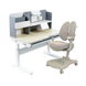 Комплект меблів Fundesk Ginepro Grey + дитяче крісло Cubby Vetro Grey 1345505 фото 1